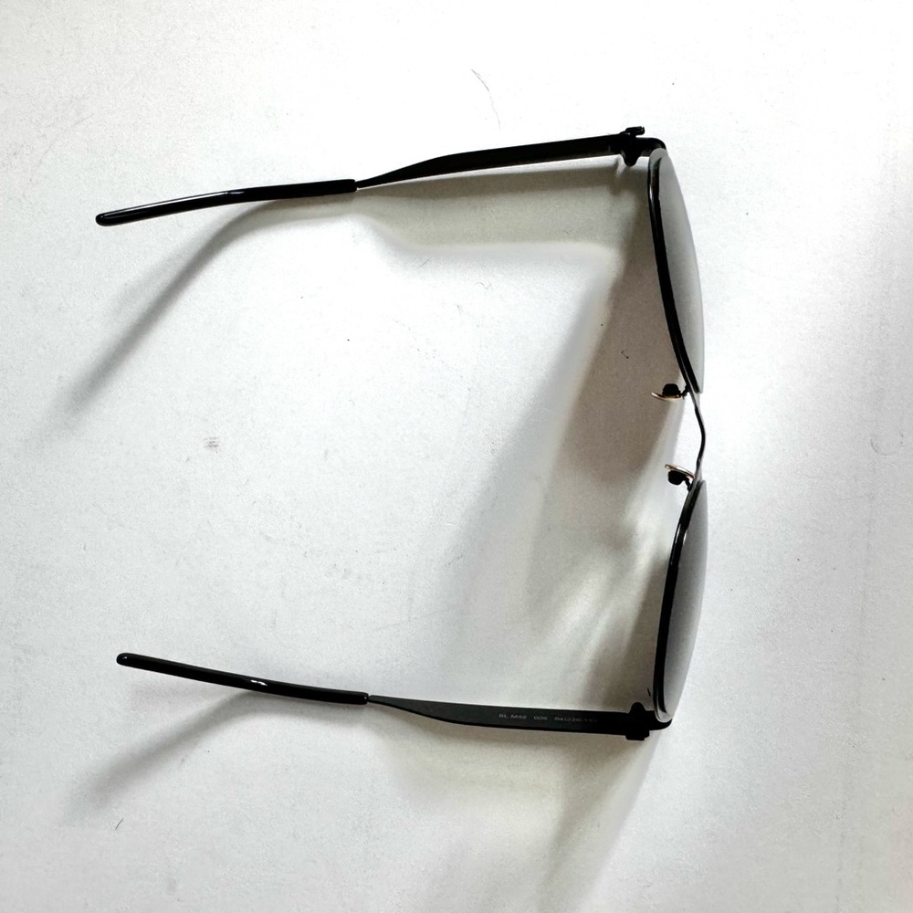 Yves Saint Laurent YSL black matte metal sunglasses - Picture 9 of 13
